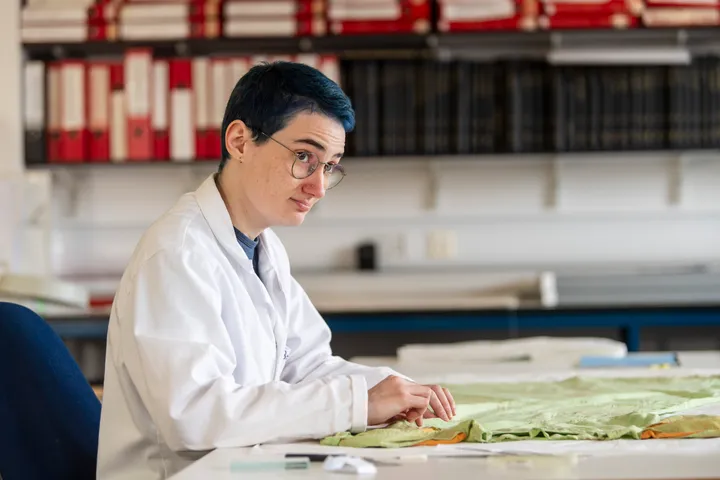 Textile conservation with Bryn Kelley